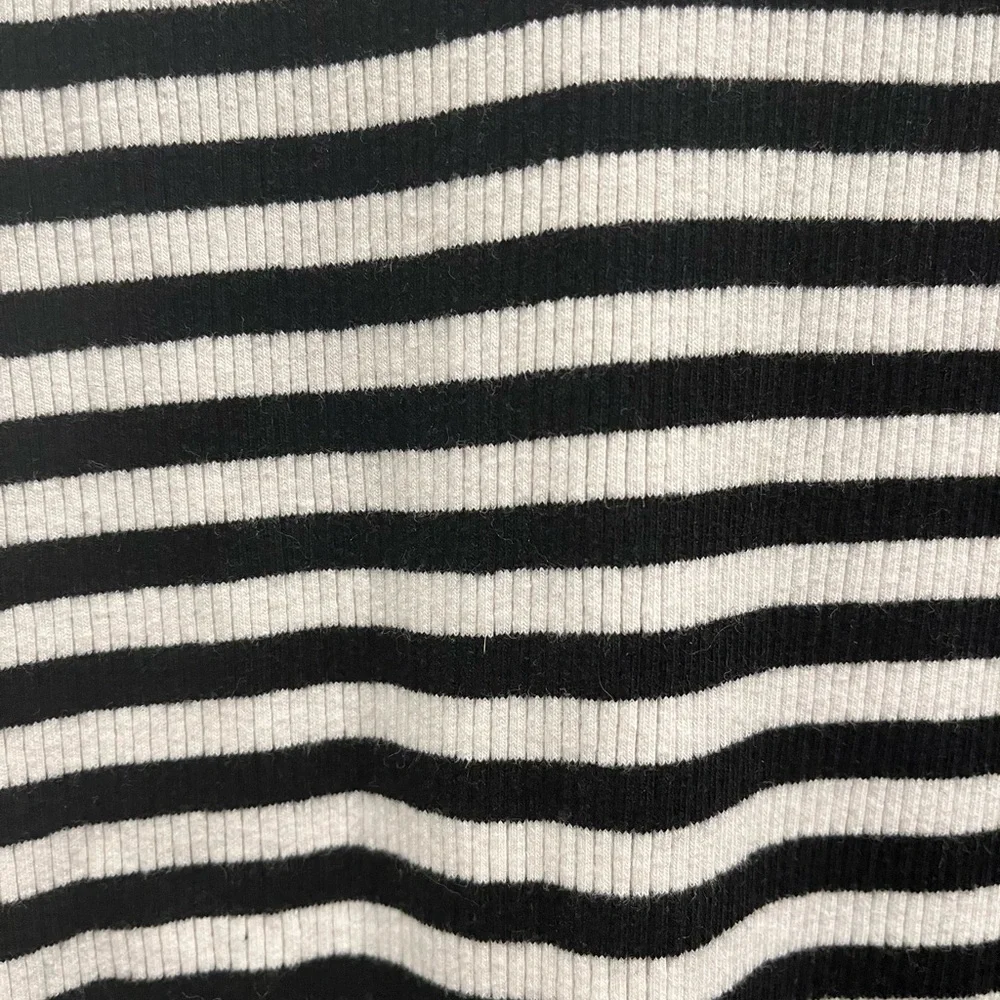 Forever 21 Long Sleeve Striped Dress Stretchy Comfortable Dress Size M - Picture 2 of 6